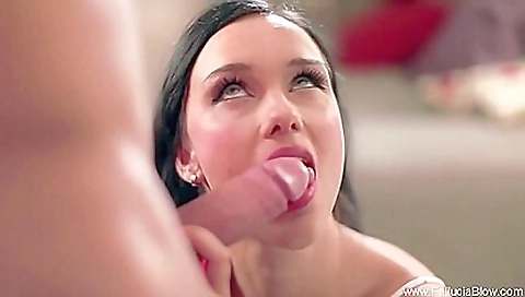 Hot brunette milf babe giving a hard fuck to her partner