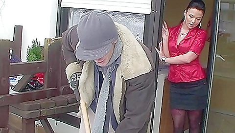 A thick body milf is getting fucked and fucked hard