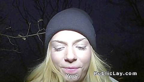 Outdoor deepthroat porn with a blonde blonde teen 18+