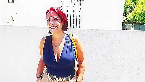 Hot redhead blonde gets her cunny fucked hard by a boss