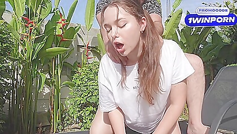 Russian amateur brunette blowjob and pussy sucking