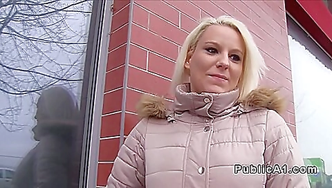 Czech girl with huge tits loves deepthroat and big cock