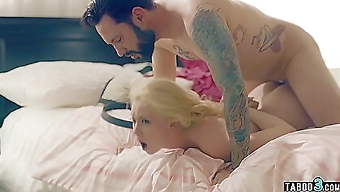 Dirty Stepdad Offers A teen 18+ Pussy For A Fuck To A Perv