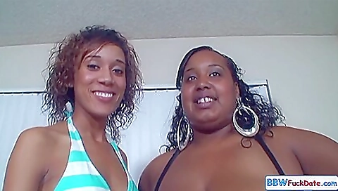 Skinny ebony babe and a black dick in one porn video