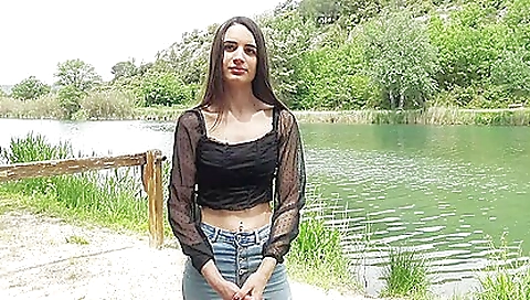 Blonde with a face full of cum takes a good blowjob