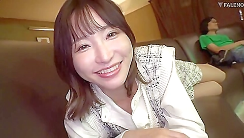 horny japanese girl with a tight pussy gets fucked