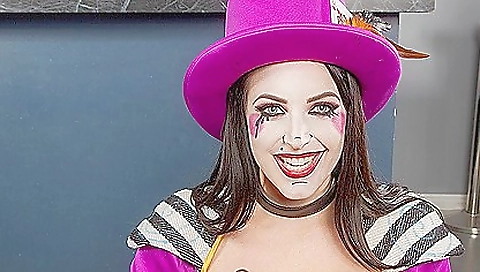 Sexy and attractive girl with big boobs gets into porn movie