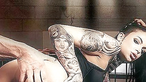 Threesome porn video with a sexy girl and a hot guy